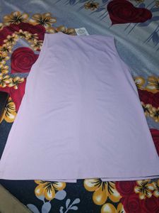 Lavender Sleeveless Button-Up Top
