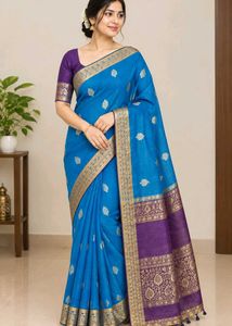 blue 🔵 saree