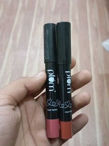 plum crayon lipsticks combo