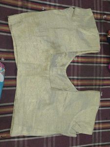 Combo of Gold &amp; Teal Blouse Set