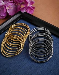 Set of Gold & Silver Bangles 48 Piece