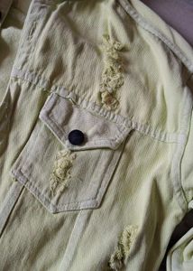 Distressed Denim Jacket