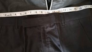 3 Peace Partywear Black Suit For Mens