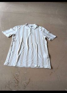 Men's Striped Polo Shirt