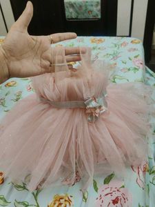 Cute Pink Tulle Dress