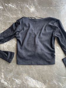 Zara Ribbed Crop Top