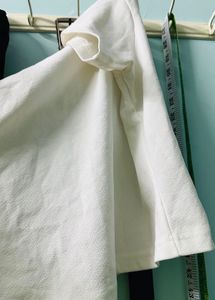 Simple Black And White Top - Size S