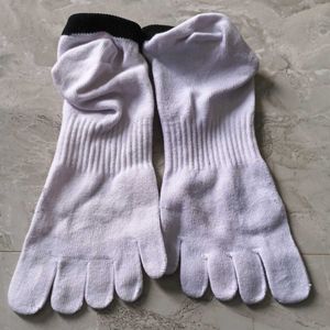 Adidas White Toe Socks