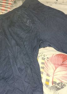 Navy Blue Lounge Shorts
