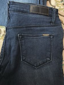 2 Blue Denim Jeans - Classic Pocket Detail- kraus