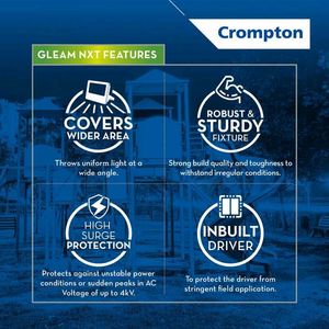 new sealed Crompton 100W LED Floodlight