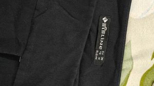 Chic Black low-Waisted Pants