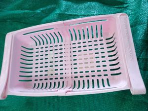 Pink Fridge Storage Tray