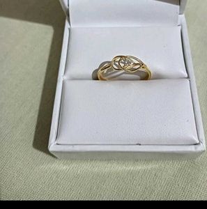 New kisna diamond gold ring with bIs hallmark and