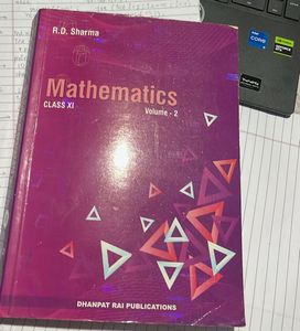R.D. Sharma Mathematics Class 11 Vol 1 & 2