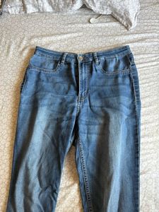 Blue Wash Denim Jeans