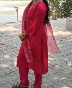 Beautiful Pink Kurta Set