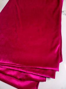 Luxurious silky velvet high quality fabric