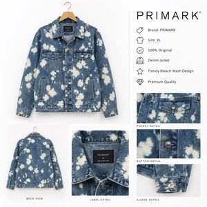 Primark Bleached Wash Denim Jacket