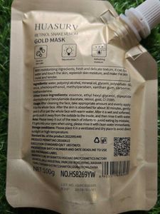 Retinol Snake Venom Gold Mask net 100gram