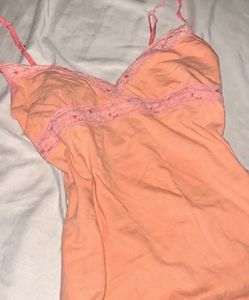 Fairycore Peach Cami 🍰