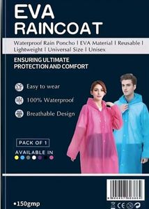 Raincoat as per available colour Design for Unisex