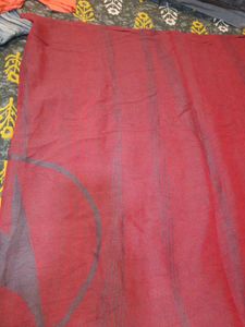 Red Printed Dupatta