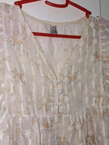 Floral Sheer Top