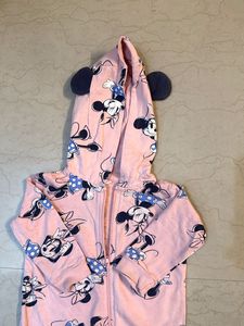Minnie Mouse Baby Onesie - Pink &amp; Adorable!