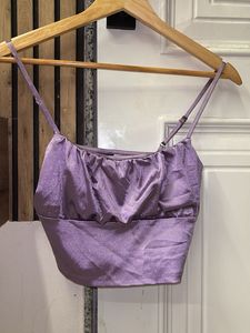 H&amp;M Lilac Crop Top