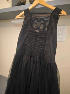 Elegant Black Embellished Gown