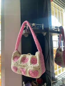 Heart Granny Square Bag