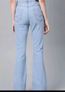 Roadster Light Wash Flare Jeans
