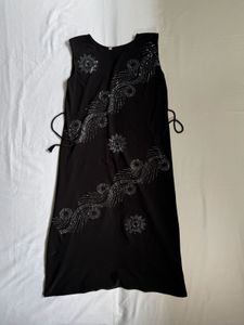 Sparkly Black Sleeveless Dress