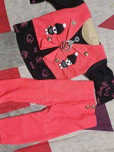 Cute Girls' Outfit Set