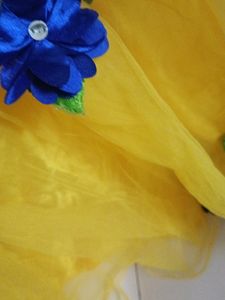 Beautiful Multilayer Long Frock Of Size 36