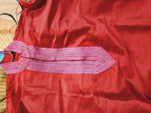 Elegant Red Kurta