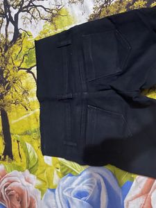 Black High-Waisted Pants
