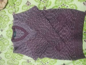 Cozy Purple Knit Sweater