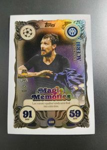 🏆 Topps Rare magic memories of Francesco Acerbi F
