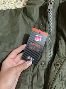 Y2k Olive Green Casual Jacket