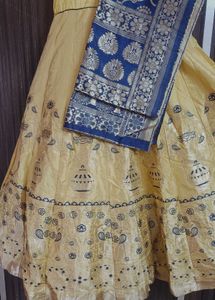 Beautiful Yellow Ethnic Gown