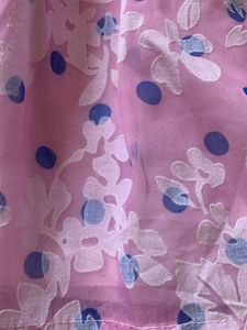 Cute Pink Floral Baby Dress