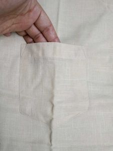 Men's Beige Kurta