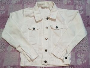 White Denim Jacket