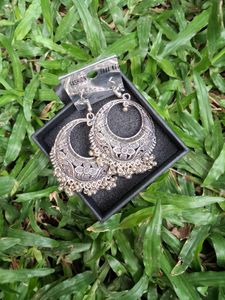 .⋆˚꩜｡Oxidized Jhumka.⋆˚꩜｡