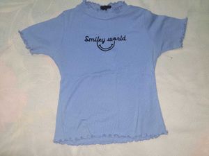 Cute Smiley World Baby Tee