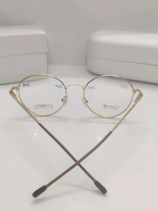Clearance Sale- Stylish Round Gold Frame Glasses