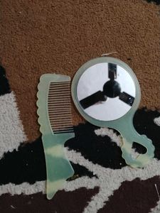 Comb &amp; Mirror Set