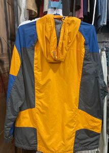 Men's Colorblock Hooded Jacket